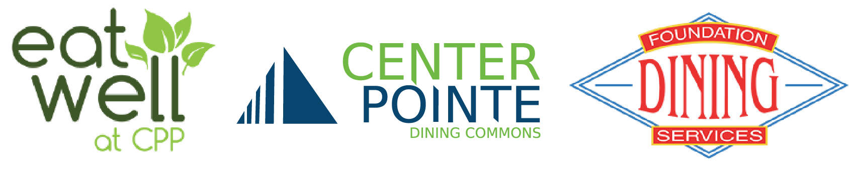 eat well at cpp. centerpointe dining commons. foundation dining services